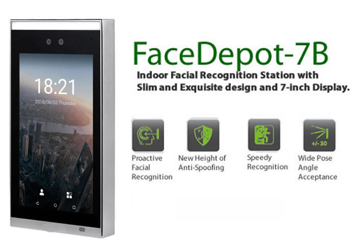 Facial recognition reader